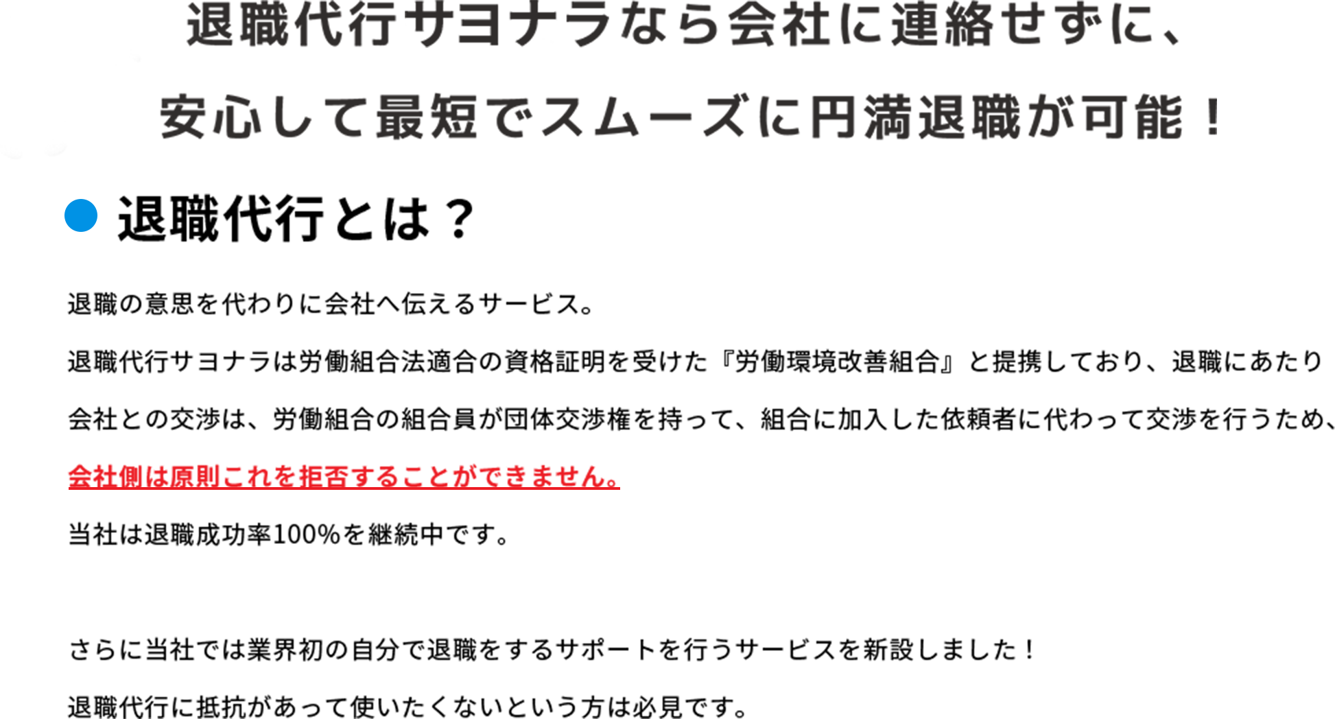 退職代行とは